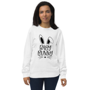 Women's-Baby Bunny Organic Sweatshirt