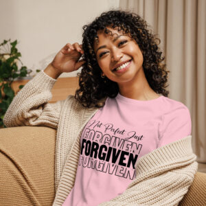 Women's Not Perfect Just Forgiven Relaxed T-Shirt