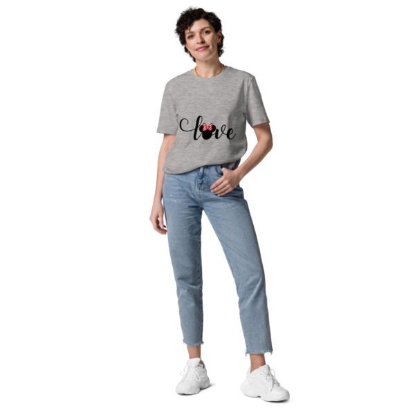 Women’s Love Minnie Organic Cotton T-shirt